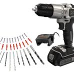 Black&Decker Bdchd18Sc1K-Qw 18V Darbeli Vidalama Elektrikli Matkap Siyah