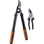 Black&Decker BXGTTO7022 Bypass Kalın Dal ve El Budama Makası Seti 2 Parça