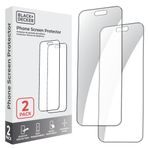BLACK+DECKER Ekran Koruyucu Cam, 2pk (iPhone 14 Pro Max)