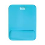 BLACK+DECKER Ergonomik Mouse Pad Bilek Desteği - Rahat Mouse Pad Bilek Desteği - Bilek Rölyef Jel Fare Altlığı - Oyun, Ev, Ofis için Kaymaz Tabanlı Estetik Fare Altlığı - Bilgisayar, Dizüstü