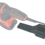BLACK+DECKER MOUSE 1.2 Amp Elektrikli Detay Zımpara ve Ridgid Shop Vac (veya herhangi bir marka 1-7/8'' hortum), BDEMS600 Toz Azaltıcı, 1058 Designs, Gri ile uyumlu Vakum Hortum Adaptörü