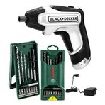 Black&decker Şarjlı Tornavida Seti 3.6 V + Bosch X-Line 15 Parça Vidalama Seti