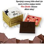 Blackeye Chocolate Söz Nişan Nikah Çikolatası 50 Adet Madlen Çikolata Altın