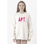 Blackpink Apt Beyaz Kadın 2İp Sweatshirt