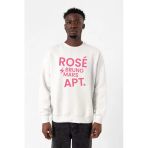 Blackpınk Rose Bruno Mars Apt Beyaz Erkek 2İp Sweatshirt
