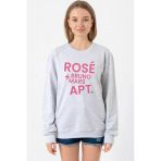 Blackpınk Rose Bruno Mars Apt Grimelanj Kadın 2İp Sweatshirt