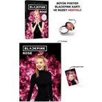 Blackpink Rose: K - Pop Yıldızları - Büyük Poster Blackpink Kartı ve Rozet Hediyeli!