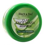 Black&Red Aloe Vera Özlü Mentollü 400 gr Kil Maske