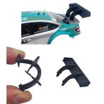 blackslot Esnek Spoiler, Carrera Aksesuar, 132 AMG Mercedes C-Coupe DTM, Carrera Demiryolu Aksesuarı, Tuning Küçük Parça Yedek Parça