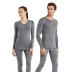 Blackspade 1257 Unisex Termal Tişört 2. Seviye (Gri, S)