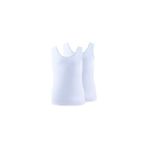 BLACKSPADE 1297-1293 KIZ ÇOCUK 2 Lİ BEYAZ ATLET - 98 cm
