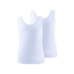 BLACKSPADE 1297-1293 KIZ ÇOCUK 2 Lİ BEYAZ ATLET BEYAZ 7-8 128
