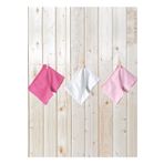 Blackspade 1298 Fuşya Pembe Beyaz 3'lü Paket Kız Çocuk Boxer