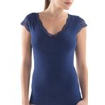 Blackspade 1348 Lacivert Kadın T-Shirt