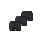 Blackspade 1571 Essential 3'lü Paket Siyah Kadın Boxer
