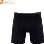 Blackspade 2'li Paket %92 Pamuk Uzun Erkek Boxer - Siyah