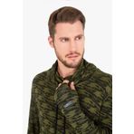 Blackspade 30703 Yeşil Erkek Yüksek Boyunlu Sweatshirt