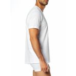 Blackspade 9218 Beyaz Loose Fit Erkek T-Shirt