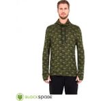 Blackspade AW21 High Neck Yeşil Sweatshirt