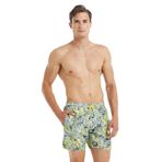 Blackspade C4T3N0O01 Desenli Neon Sarı Erkek Şort Mayo