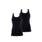 Blackspade Erkek Atlet Tender Cotton 2'li Sporcu Siyah 9676 SİYAH-955 L
