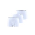 Blackspade Erkek Beyaz 3'Lü Paket Pamuklu Boxer - BS9670v