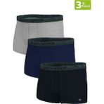 Blackspade Erkek Boxer 3'lü Paket Modern Basics 9473 - Gri Lacivert Siyah - XL - Siyah - Lacivert - Gri