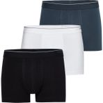 Blackspade Erkek Boxer 3'lü Paket Tender Cotton 9670 - Beyaz Siyah Antrasit - M - Beyaz - Siyah - Antrasit