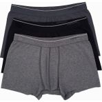 Blackspade Erkek Boxer 3'lü Paket Tender Cotton 9670 - Siyah Antra Melanj Antrasit - 2XL - Siyah - Antrasit Melanj