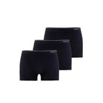 Blackspade Erkek Boxer Shorty 3'Lü Paket 9670 - Siyah-Siyah-Siyah 9670Syh