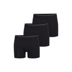 Blackspade Erkek Boxer, Siyah, 3'lü Paket, XL Beden