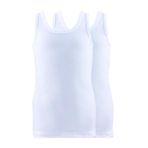 Blackspade Erkek Çocuk 2'li Paket Atlet, 7-8 Yaş, 9396, Beyaz, Erkek Çocuk
