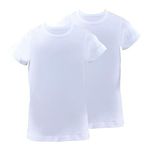 Blackspade Erkek Çocuk Atlet 2'li Paket - Beyaz - 3 - 4 Yaş