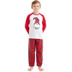Blackspade Erkek Çocuk Pijama Takımı 40561 - Beyaz - 3 - 4 Yaş