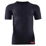 Blackspade Erkek Çocuk Siyah Termal Tişört,%80 Polyamid%20 Elastan, 6-7 Yaş