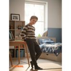 Blackspade Erkek Çocuk Termal Pijama Takımı 40846 - Antrasit - 5 - 6 Yaş