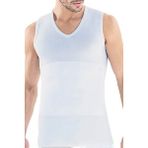 Blackspade Erkek Modal Korse Atlet - Beyaz