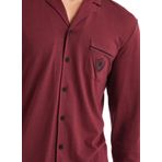 Blackspade Erkek Pijama Set 40578 BORDO 2XL