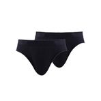Blackspade Erkek Slip Külot 2Li Paket Mood 9322 - Siyah, Black+Black, M