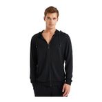 Blackspade Erkek Uzun Kol Kapüşonlu Siyah Sweatshirt Takım -09 C8T0N6O04