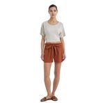 Blackspade Kadın Kısa Kol Şortlu Tarçın Pijama Takımı C7T9N3O06- TARÇIN S