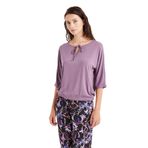 Blackspade Kadın Pijama Takımı 51613 (Mürdüm, L)