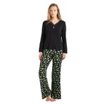 Blackspade Kadın Pijama Takımı 60507 (Siyah, L)
