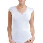Blackspade Kadın T-Shirt 1348 - Beyaz Beyaz XL