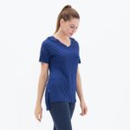 Blackspade Kadın T-Shirt V Yaka 6723 - Lacivert