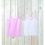 Blackspade Kız Çocuk2 Li Pembe-Beyaz ATLET-1296 - 2 - 3 Yaş - Beyaz - Pembe