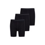 Blackspade Pamuklu Terder Cotton Üçlü Paket Uzun Boxer, M, 883147, Siyah, Erkek