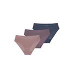 Blackspade Slip Külot 3'lü Paket Essential 1575 - Mor Pembe Denim, M, 5003074237, Çok Renkli, Kadın