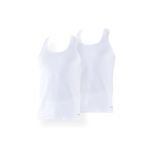 Blackspade Spor Atlet 2li Paket Tender Cotton Beyaz, S, 9676, 950-WHITE+WHITE, Erkek
