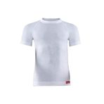 Blackspade Unisex Çocuk Kısa Kol Termal Üst Beyaz İçlik - 9267